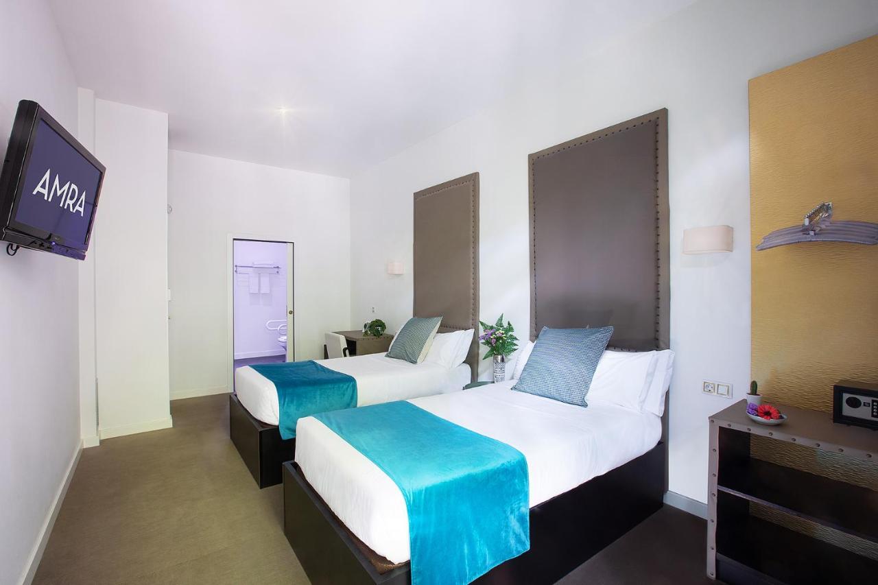 Amra Barcelona Caspe Hotel Bagian luar foto
