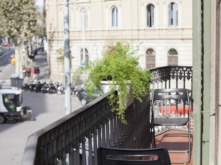 Amra Barcelona Caspe Hotel Bagian luar foto